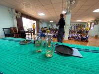 ดับเพลิงนครแม่สอด ออกให้ความรู้การป้องกันอัคคีภัยในสถานศึกษา โรงเรียนบ้านหนองน้ำเขียว ตำบลแม่กุ