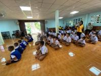 ดับเพลิงนครแม่สอด ออกให้ความรู้การป้องกันอัคคีภัยในสถานศึกษา โรงเรียนบ้านหนองน้ำเขียว ตำบลแม่กุ