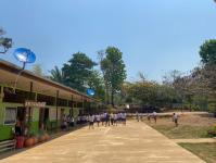 ดับเพลิงนครแม่สอด ออกให้ความรู้การป้องกันอัคคีภัยในสถานศึกษา โรงเรียนบ้านหนองน้ำเขียว ตำบลแม่กุ