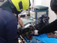 ดับเพลิงนครแม่สอด ออกช่วยเหลือผู้บาดเจ็บมือติดเครื่องบดถั่ว ณ โรงพยาบาลแม่สอด