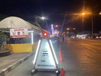 ดับเพลิงนครแม่สอด ภารกิจป้องกันและลดอุบัติเหตุทางถนน ช่วงเทศกาลสงกรานต์ 2566