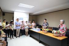 จัดกิจกรรมรดน้ำขอพร เนื่องในประเพณีสงกรานต์ ประจำปี 2566 