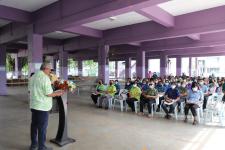 กองยุทธศาสตร์และงบประมาณ เข้าร่วมพิธีเปิดโครงการอบรมทำน้ำหมักชีวภาพจากขยะอินทรีย์