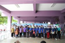 กองยุทธศาสตร์และงบประมาณ เข้าร่วมพิธีเปิดโครงการอบรมทำน้ำหมักชีวภาพจากขยะอินทรีย์