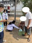 ลงพื้นที่เยี่ยมบุคคลไร้บ้านในพื้นที่ เพื่อจัดเก็บฐานข้อมูลบุคคลในการวางแผนด้านการพัฒนาคุณภาพชีวิตต่อไป