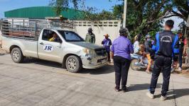 กองวิชาการและแผนงานเข้าร่วมประจำจุดคัดกรองเพื่อเป็นการยับยั้งและป้องกันการแพร่ระบาดโรคติดเชื้อไวรัสโควิด-19