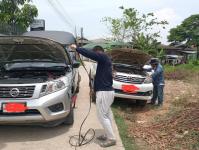 ดับเพลิงนครแม่สอด ออกช่วยเหลือประชาชน เหตุรถยนต์สตาร์ทไม่ติด ชุมชนจ๊อกจอสามัคคี