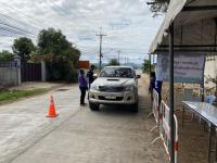 กองวิชาการและแผนงานเข้าร่วมประจำจุดคัดกรองเพื่อเป็นการยับยั้งและป้องกันการแพร่ระบาดโรคติดเชื้อไวรัสโควิด-19