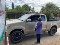 กองวิชาการและแผนงานเข้าร่วมประจำจุดคัดกรองเพื่อเป็นการยับยั้งและป้องกันการแพร่ระบาดโรคติดเชื้อไวรัสโควิด-19