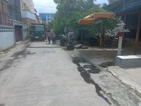 ดับเพลิงนครแม่สอด ออกฉีดดันท่อระบายน้ำ ซอยรีสอร์ทบ้านสวรรค์ 