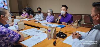 จัดประชุมเพื่อดำเนินการติดตามและประเมินผลแผนพัฒนา ประจำปีงบประมาณ พ.ศ. 2566 