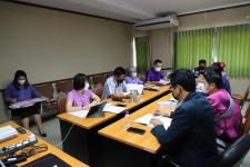 จัดประชุมเพื่อดำเนินการติดตามและประเมินผลแผนพัฒนา ประจำปีงบประมาณ พ.ศ. 2566 