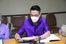 จัดประชุมเพื่อดำเนินการติดตามและประเมินผลแผนพัฒนา ประจำปีงบประมาณ พ.ศ. 2566 