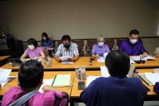 จัดประชุมเพื่อดำเนินการติดตามและประเมินผลแผนพัฒนา ประจำปีงบประมาณ พ.ศ. 2566 