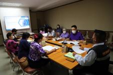 จัดประชุมเพื่อดำเนินการติดตามและประเมินผลแผนพัฒนา ประจำปีงบประมาณ พ.ศ. 2566 