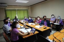 จัดประชุมเพื่อดำเนินการติดตามและประเมินผลแผนพัฒนา ประจำปีงบประมาณ พ.ศ. 2566 