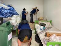 ดับเพลิงนครแม่สอด ออกจับงูโรงแรมมอนเต