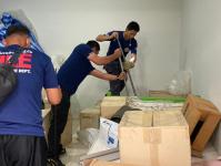 ดับเพลิงนครแม่สอด ออกจับงูโรงแรมมอนเต