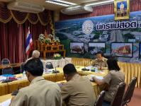เทศบาลนครแม่สอด ประชุมคณะกรรมการจัดทำแผนอัตรากำลัง 3 ปี ประจำปีงบประมาณ พ.ศ. 2567 - 2569 ครั้งที่ 1 / 2566
