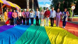 ร่วมเป็นเกียรติในกิจกรรมรณรงค์สาธารณะเพื่อส่งเสริมความเสมอภาคทางเพศและความเท่าเทียมทางเพศ ในเดือนแห่งความภาคภูมิใจ หรือ PRIDE MONTH จังหวัดตาก ประจำปี พ.ศ. 2566