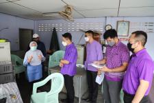 ตรวจรับการจัดซื้อครุภัณฑ์ไฟฟ้าและวิทยุพร้อมติดตั้ง (ลำโพงฮอร์น และเพาเวอร์มิกเซอร์) กันงบเงินปี พ.ศ.2565