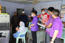 ตรวจรับการจัดซื้อครุภัณฑ์ไฟฟ้าและวิทยุพร้อมติดตั้ง (ลำโพงฮอร์น และเพาเวอร์มิกเซอร์) กันงบเงินปี พ.ศ.2565