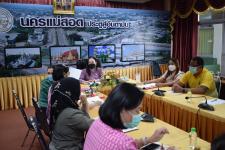 ประชุมเจ้าหน้าที่ผู้จัดทำฎีกาและผู้ปฏิบัติงานด้านพัสดุทุกส่วนงานในสังกัดเทศบาลนครแม่สอด