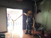 ดับเพลิงนครแม่สอด ออกระงับเหตุเพลิงไหม้บ้านประชาชนหลังโลตัส แม่สอด