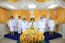 กองยุทธศาสตร์และงบประมาณ จัดไห้มีการบันทึกเทปถวายพระพรชัยมงคล เนื่องในโอกาสที่พระบาทสมเด็จพระปรเมนทรรามาธิบดีศรีสินทรมหาวชิราลงกรณ พระวชิรเกล้าเจ้าอยู่หัว ทรงเจริญพระชนมพรรษา 71 พรรษา