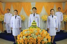 กองยุทธศาสตร์และงบประมาณ จัดไห้มีการบันทึกเทปถวายพระพรชัยมงคล เนื่องในโอกาสที่พระบาทสมเด็จพระปรเมนทรรามาธิบดีศรีสินทรมหาวชิราลงกรณ พระวชิรเกล้าเจ้าอยู่หัว ทรงเจริญพระชนมพรรษา 71 พรรษา