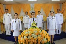 กองยุทธศาสตร์และงบประมาณ จัดไห้มีการบันทึกเทปถวายพระพรชัยมงคล เนื่องในโอกาสที่พระบาทสมเด็จพระปรเมนทรรามาธิบดีศรีสินทรมหาวชิราลงกรณ พระวชิรเกล้าเจ้าอยู่หัว ทรงเจริญพระชนมพรรษา 71 พรรษา