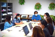 ประชุมระหว่างเจ้าหน้าที่เทศบาลนครแม่สอดกับเจ้าหน้าที่ตรวจสอบสำนักตรวจเงินแผ่นดินจังหวัดตาก