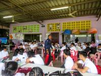 ฝึกดับเพลิงขั้นต้น ศูนย์ฝึกภัตตาคารและการโรงแรม HCTC