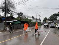 ประชาสัมพันธ์ ระวังอุบัติเหตุ ถนนเส้นแม่สอด-แม่ตาว