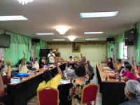 ชมรมผู้สูงอายุเทศบาลนครแม่สอดพร้อมด้วยคณะกรรมการชมรมฯ ทั้ง 20 ชุมชนร่วมประชุมหารือแนวทางการดำเนินงานของชมรมฯในปีงบประมาณ2563 