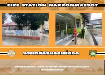 งานเทศกิจนครแม่สอด ออกตรวจตามมาตรการรักษาความปลอดภัยในโรงเรียน เขตเทศบาลนครแม่สอด
