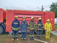 ดับเพลิงนครแม่สอด เข้าร่วมฝึกซ้อมแผนฉุกเฉินและแผนเผชิญเหตุเต็มรูปแบบ ประจำปี 66 เน้นมาตรฐานปลอดภัยสูงสุด