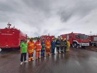 ดับเพลิงนครแม่สอด เข้าร่วมฝึกซ้อมแผนฉุกเฉินและแผนเผชิญเหตุเต็มรูปแบบ ประจำปี 66 เน้นมาตรฐานปลอดภัยสูงสุด