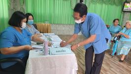 กองยุทธศาสตร์และงบประมาณ เทศบาลนครแม่สอด จัดบันทึกเทปถวายพระพรชัยมงคลสมเด็จพระนางเจ้าสิริกิติ์ พระบรมราชินีนาถ พระบรมราชชนนีพันปีหลวง 12 สิงหาคม 2566