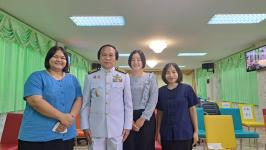 กองยุทธศาสตร์และงบประมาณ เทศบาลนครแม่สอด จัดบันทึกเทปถวายพระพรชัยมงคลสมเด็จพระนางเจ้าสิริกิติ์ พระบรมราชินีนาถ พระบรมราชชนนีพันปีหลวง 12 สิงหาคม 2566