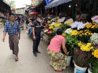 งานเทศกิจนครแม่สอด ออกตรวจความเรียบร้อยและจัดระเบียบตลาดเทศบาลนครแม่สอด 16 ส.ค.2566