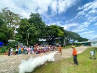 ซ้อมแผนฯ บริษัท ท็อปฟอร์ม บราเซีย จำกัด แม่กุ