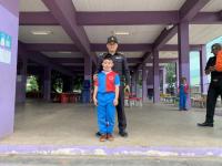 งานเทศกิจนครแม่สอด ออกตรวจตามมาตรการรักษาความปลอดภัยในโรงเรียน เขตเทศบาลนครแม่สอด 24/8/2566