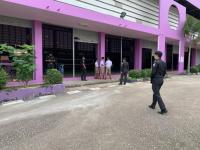 งานเทศกิจนครแม่สอด ออกตรวจตามมาตรการรักษาความปลอดภัยในโรงเรียน เขตเทศบาลนครแม่สอด 24/8/2566