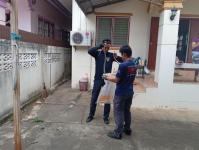 ดับเพลิงนครแม่สอด ออกจับงูบ้านประชาชน ซอยร้านลาบคนเมือง