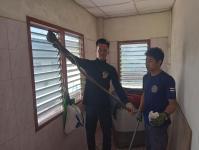 ดับเพลิงนครแม่สอด ออกจับงูบ้านประชาชน ซอยร้านลาบคนเมือง