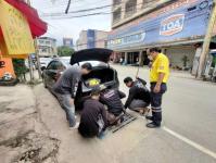 ออกช่วยเหลือประชาชน กุญแจตกท่อระบายน้ำ หน้าร้านเจริญภัณฑ์