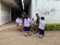 งานเทศกิจนครแม่สอด ออกตรวจตามมาตรการรักษาความปลอดภัยในโรงเรียน เขตเทศบาลนครแม่สอด 29/8/2566