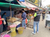 งานเทศกิจนครแม่สอด ออกตรวจความเรียบร้อยและจัดระเบียบตลาดเทศบาลนครแม่สอด 30 ส.ค.2566