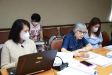 กองยุทธศาสตร์และงบประมาณ จัดประชุมซักซ้อมแนวทางการจัดทำแผนดำเนินงานประจำปีงบประมาณ พ.ศ.2567 การซักซ้อมแนวทางในการจัดทำรายงานการบริหารจัดการความเสี่ยง ประจำปีงบประมาณ พ.ศ.2567 และการร่างแผนพัฒนาท้องถิ่น (พ.ศ.2566 - 2567 ) 